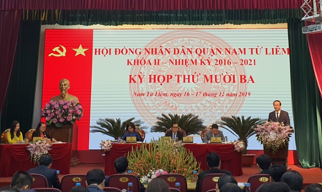 Nam Từ Liêm: Sẽ xem xét hàng loạt báo cáo, tờ trình tại kỳ họp thường lệ giữa năm 2020 